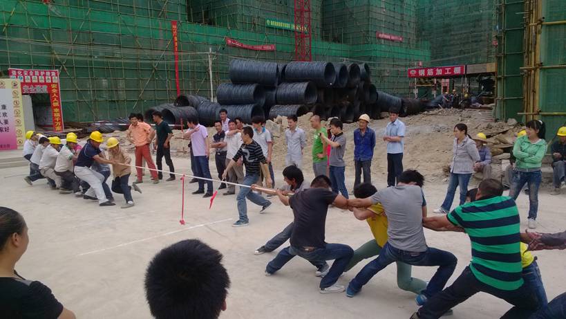 第三直管部鳳慶項目部歡慶“五?一”勞動節(jié)