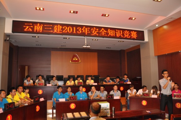 知規(guī)范易 行貫徹難 安全生產(chǎn)重在落實(shí)——公司安全知識(shí)競(jìng)賽決賽圓滿(mǎn)完成