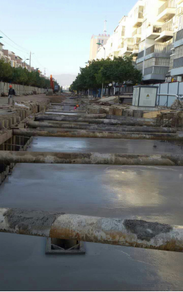 保山市蘭城路地下綜合管廊二標段主體結構全線貫通