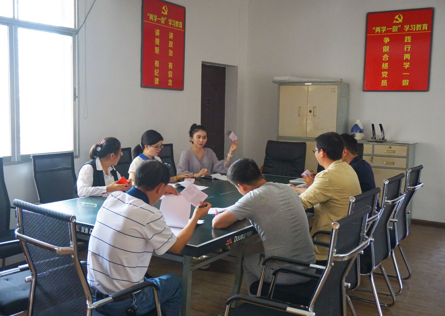 第八直管部開展慶“七一”黨員手抄入黨誓詞活動(dòng)