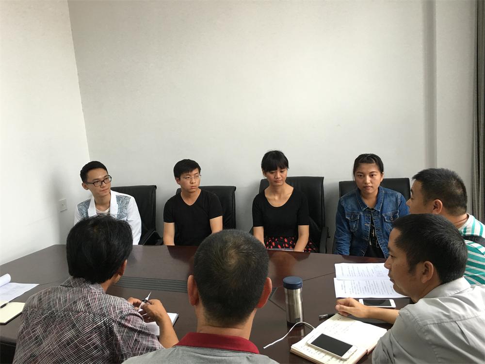 第四項目部組織新員工歡迎座談會