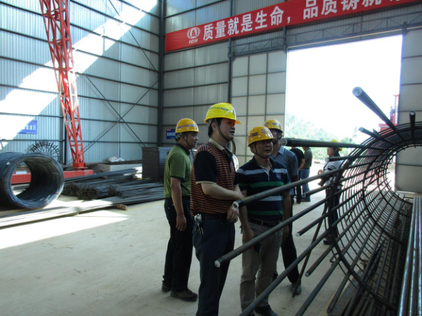 集團直屬總承包二部到香麗高速公路項目參觀學習