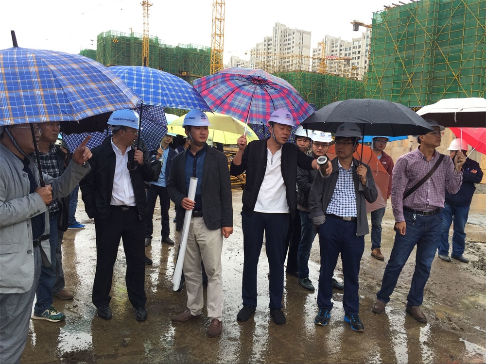 昭通市各區(qū)縣、文山州政府代表30余人觀摩團(tuán)參觀昭通棚改荷花和平安置點(diǎn)工程建設(shè)項(xiàng)目