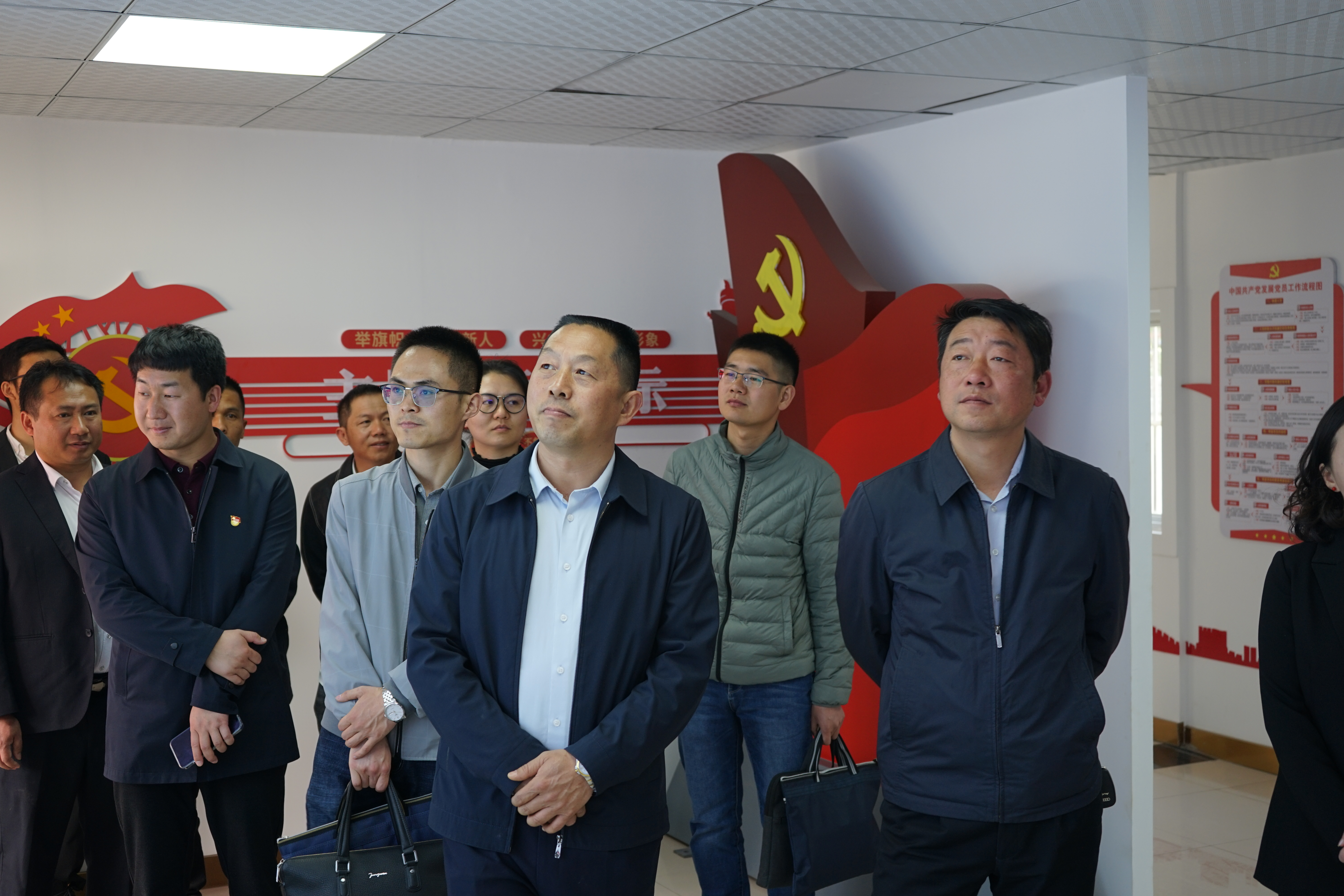 省國(guó)資委對(duì)公司第四直管部黨建示范點(diǎn)進(jìn)行驗(yàn)收