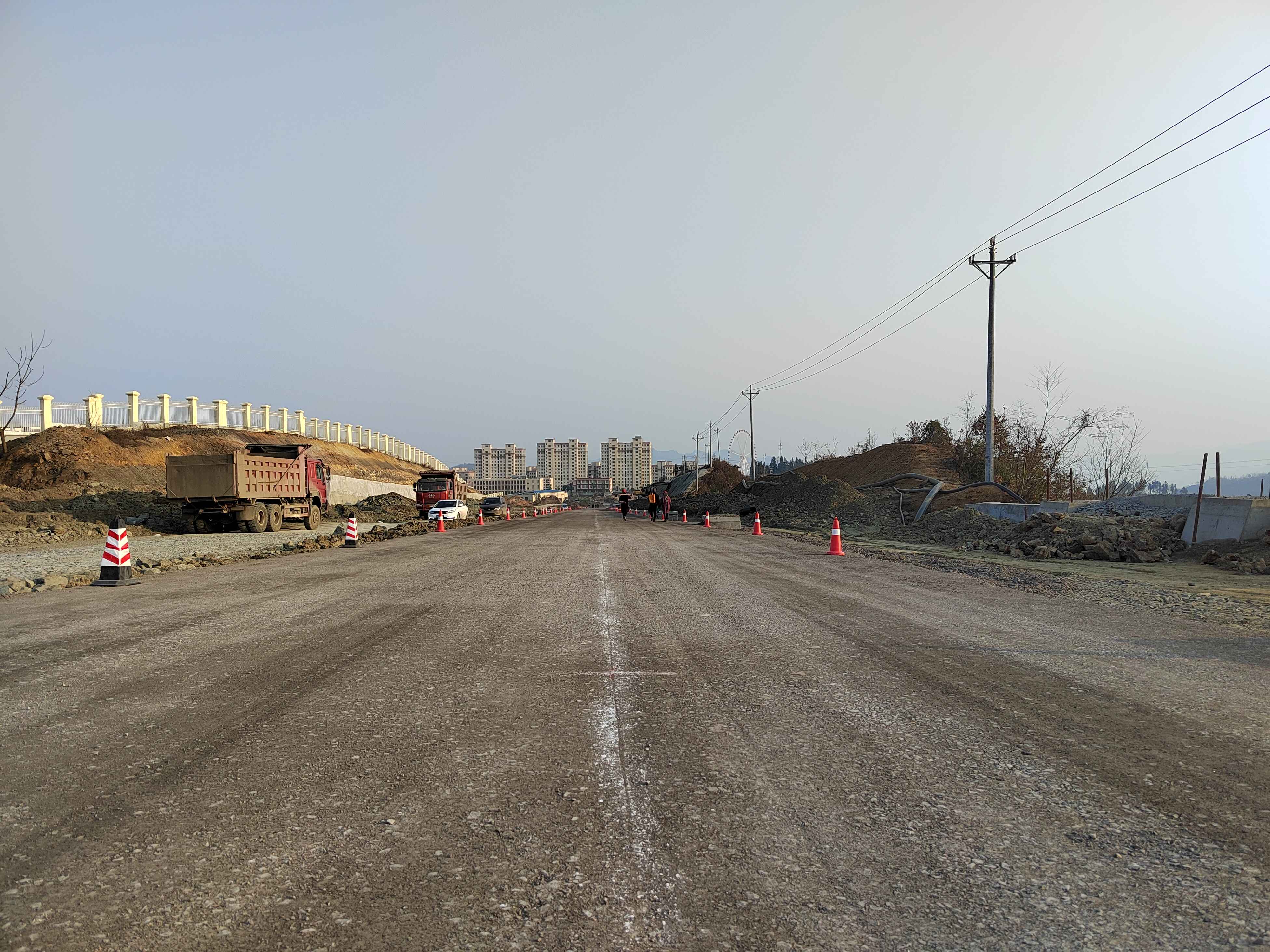 鎮(zhèn)果公路二標段完成全線首段路基工程轉(zhuǎn)序及驗收工作