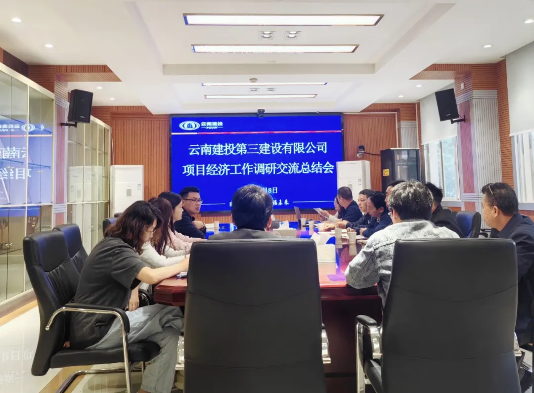 公司召開(kāi)項(xiàng)目經(jīng)濟(jì)工作調(diào)研交流總結(jié)會(huì)