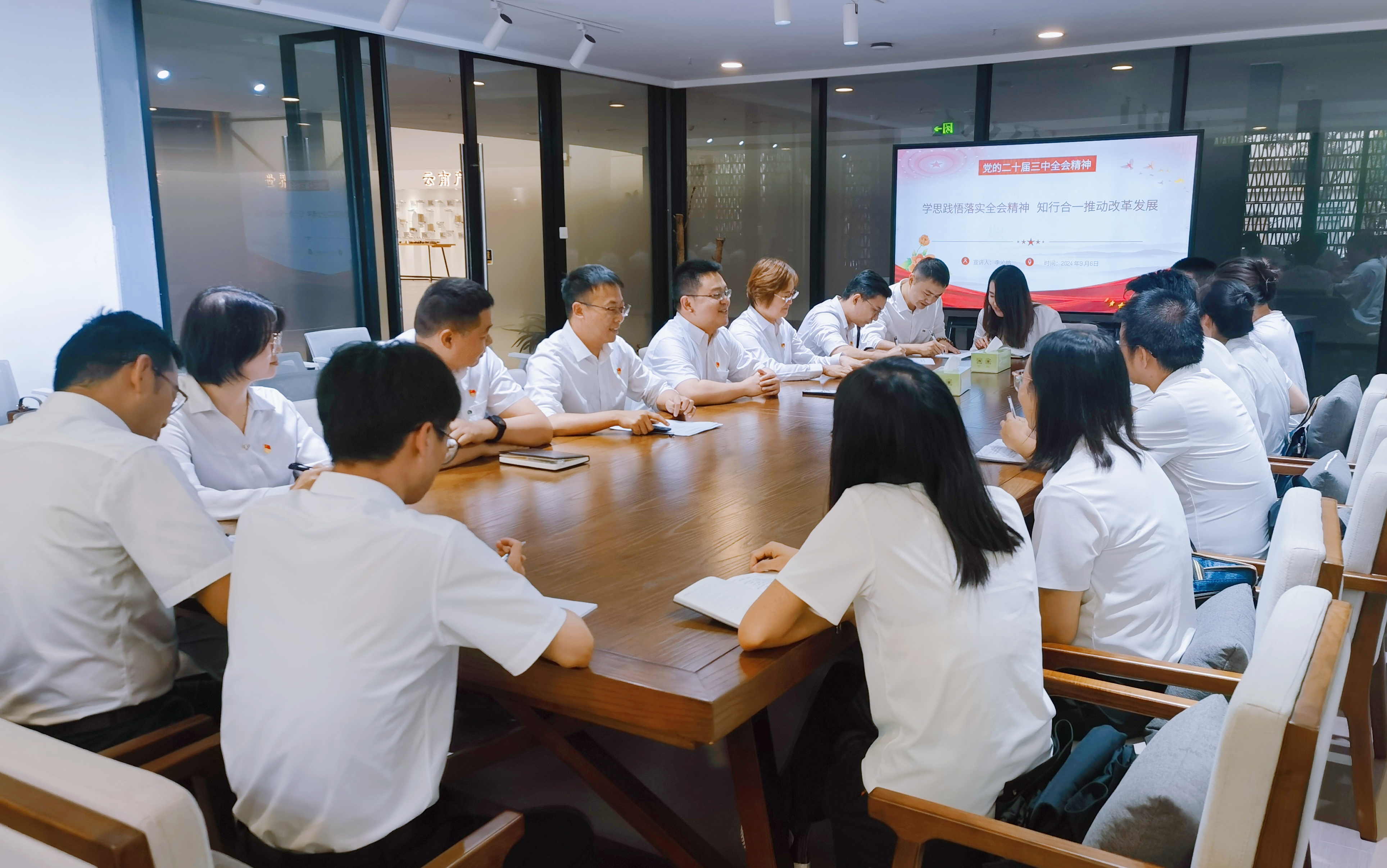 公司各單位深入學習黨的二十屆三中全會精神（四）