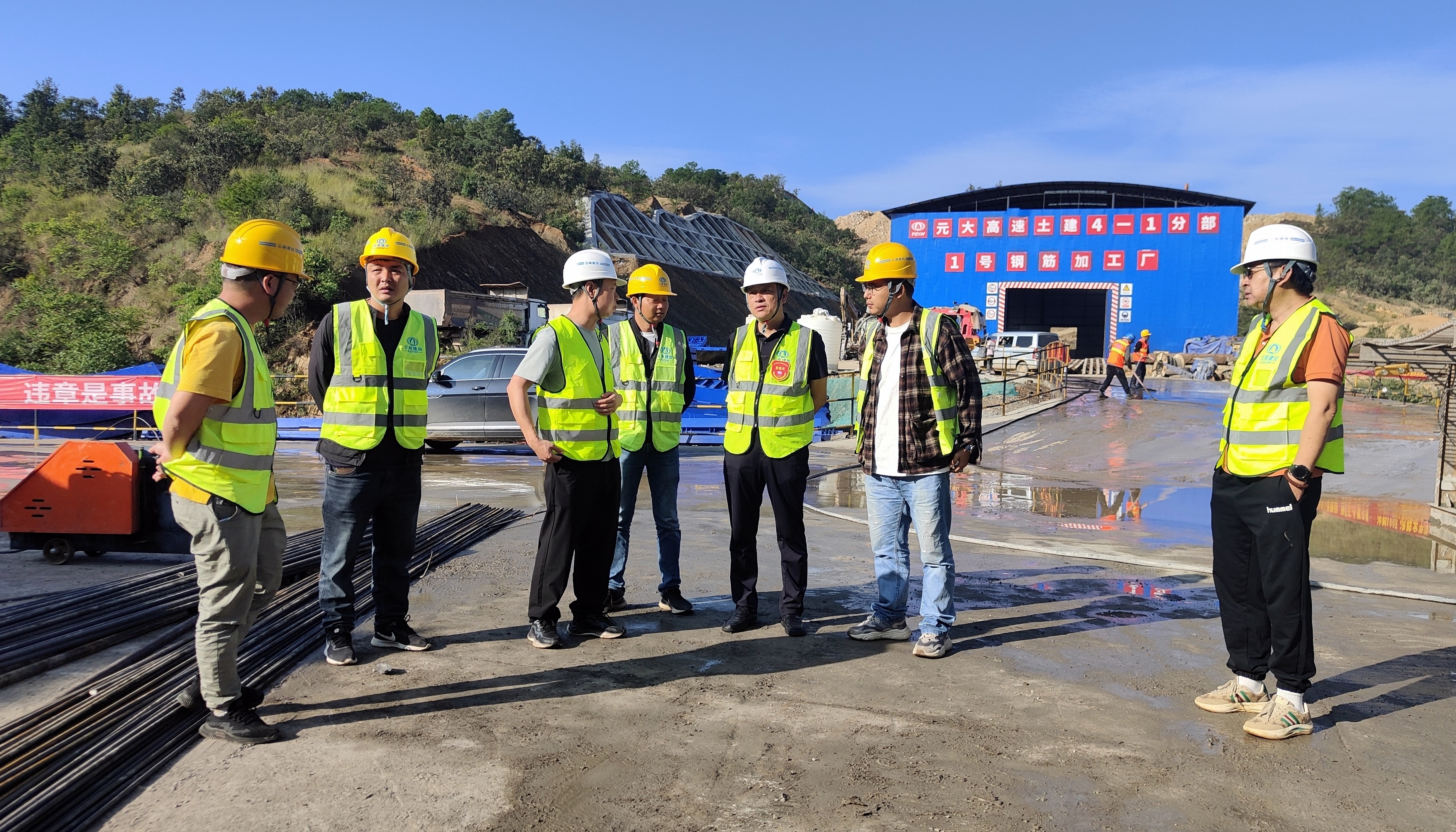 百日攻堅(jiān)丨彭云 李騫到項(xiàng)目檢查指導(dǎo)