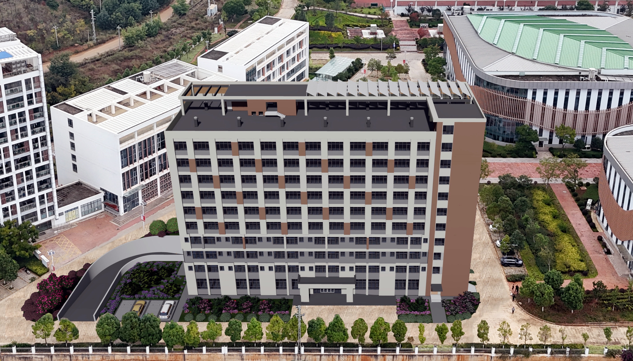 公司與云南省體育工作大隊(duì)簽訂項(xiàng)目施工合同